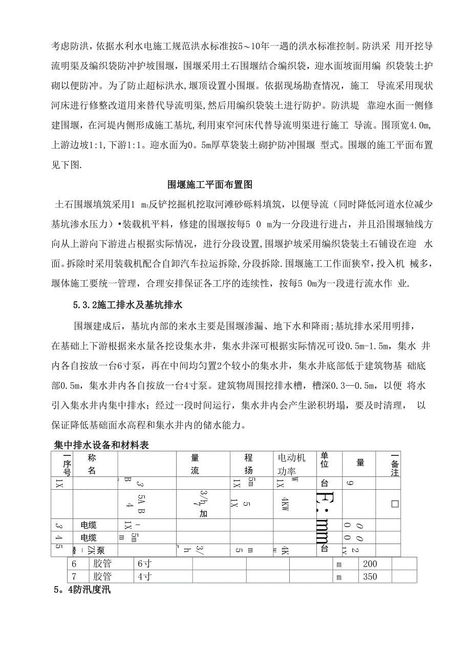 砂砾石开挖及回填施工方案_第5页