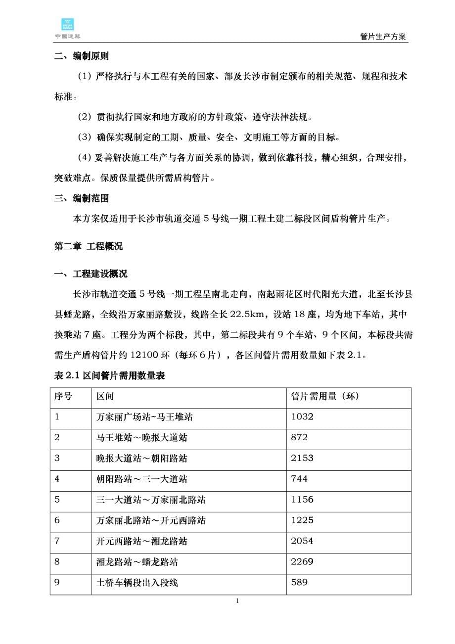 地铁管片生产方案_第5页