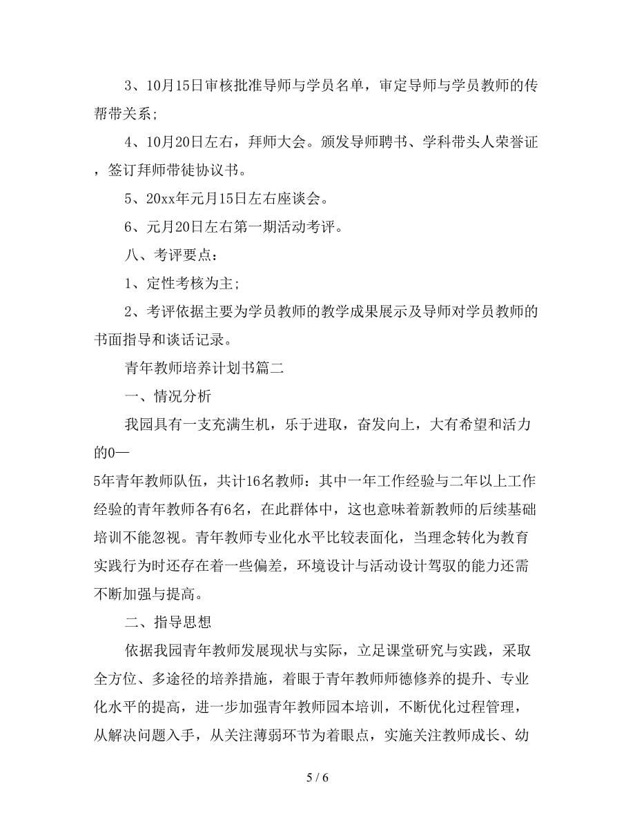 2019年青年教师培养计划书.doc_第5页