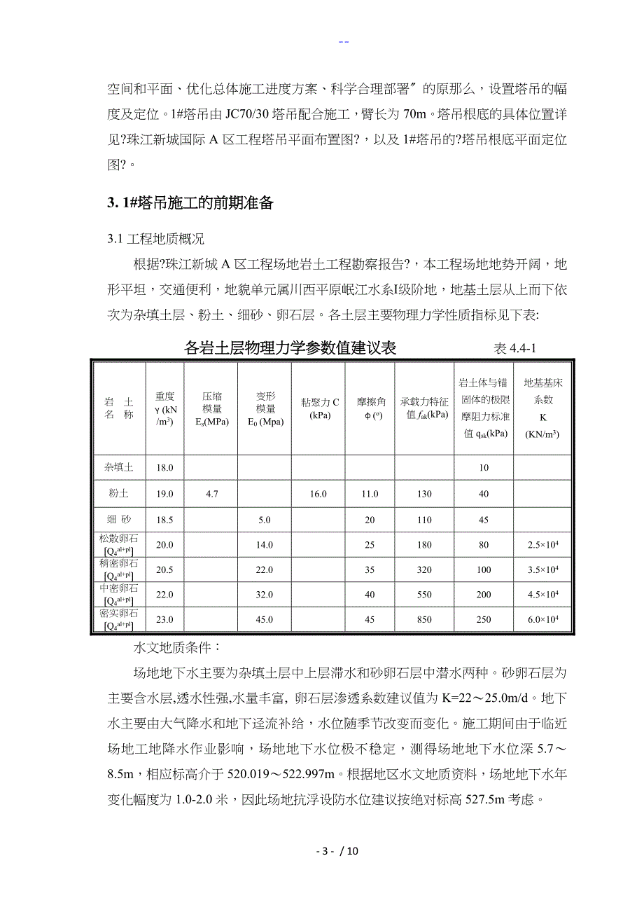 塔吊基础施工组织方案（正式）_第3页