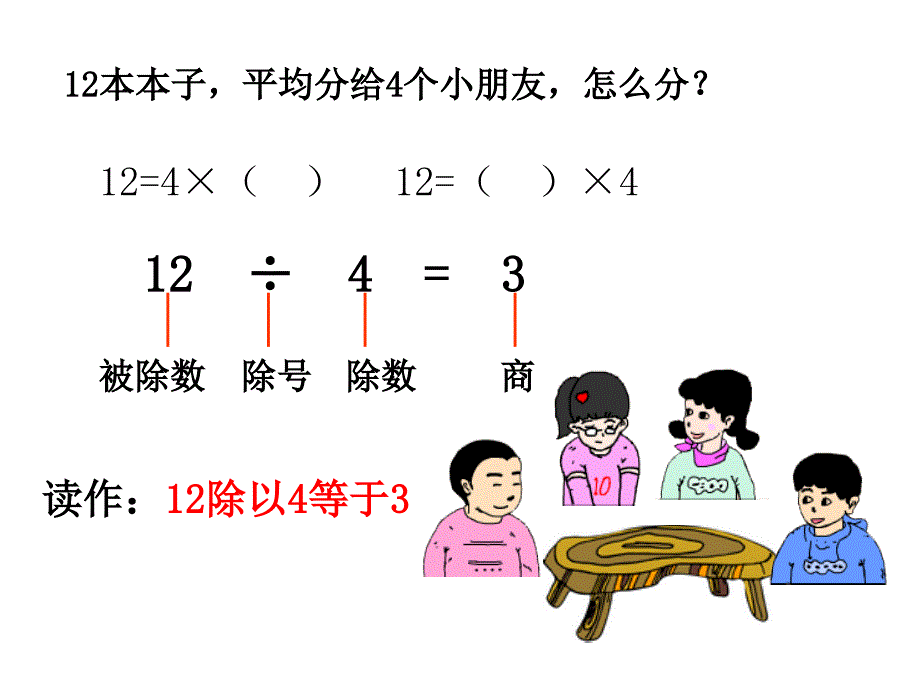 二年级上册数学课件2.10乘法除法一分一分与除法沪教版共8张PPT_第2页