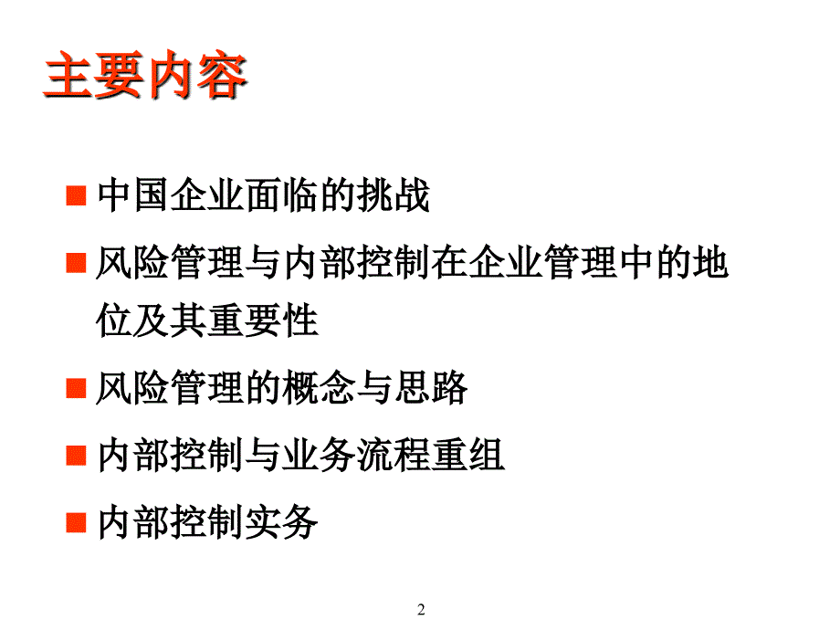 企业风险管理及内部控制_第2页