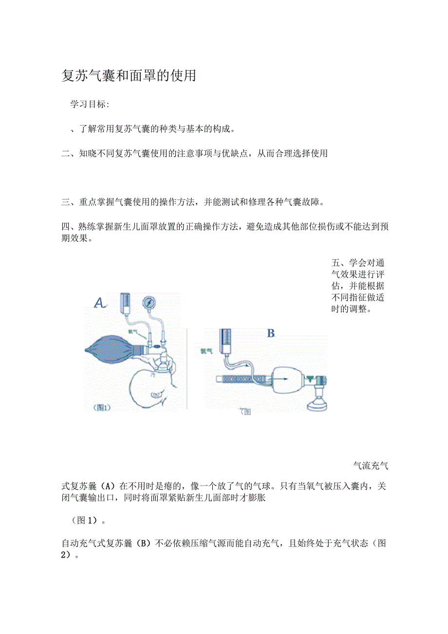 复苏囊的使用_第1页