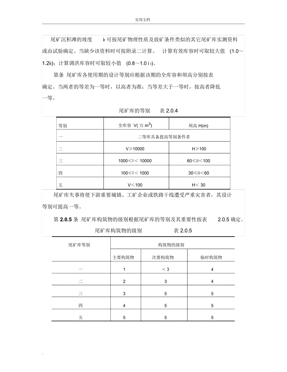 尾矿库设计规范_第4页