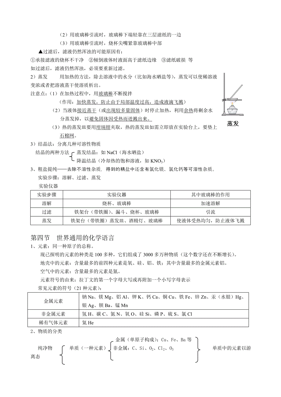 九年级上化学期中考试知识点汇总.doc_第4页