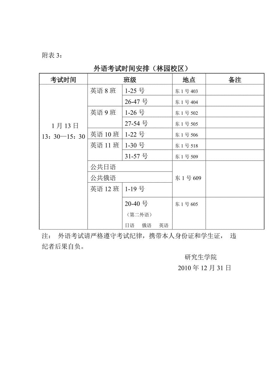 10级研究生第一学期后十周课程考试安排.doc_第5页