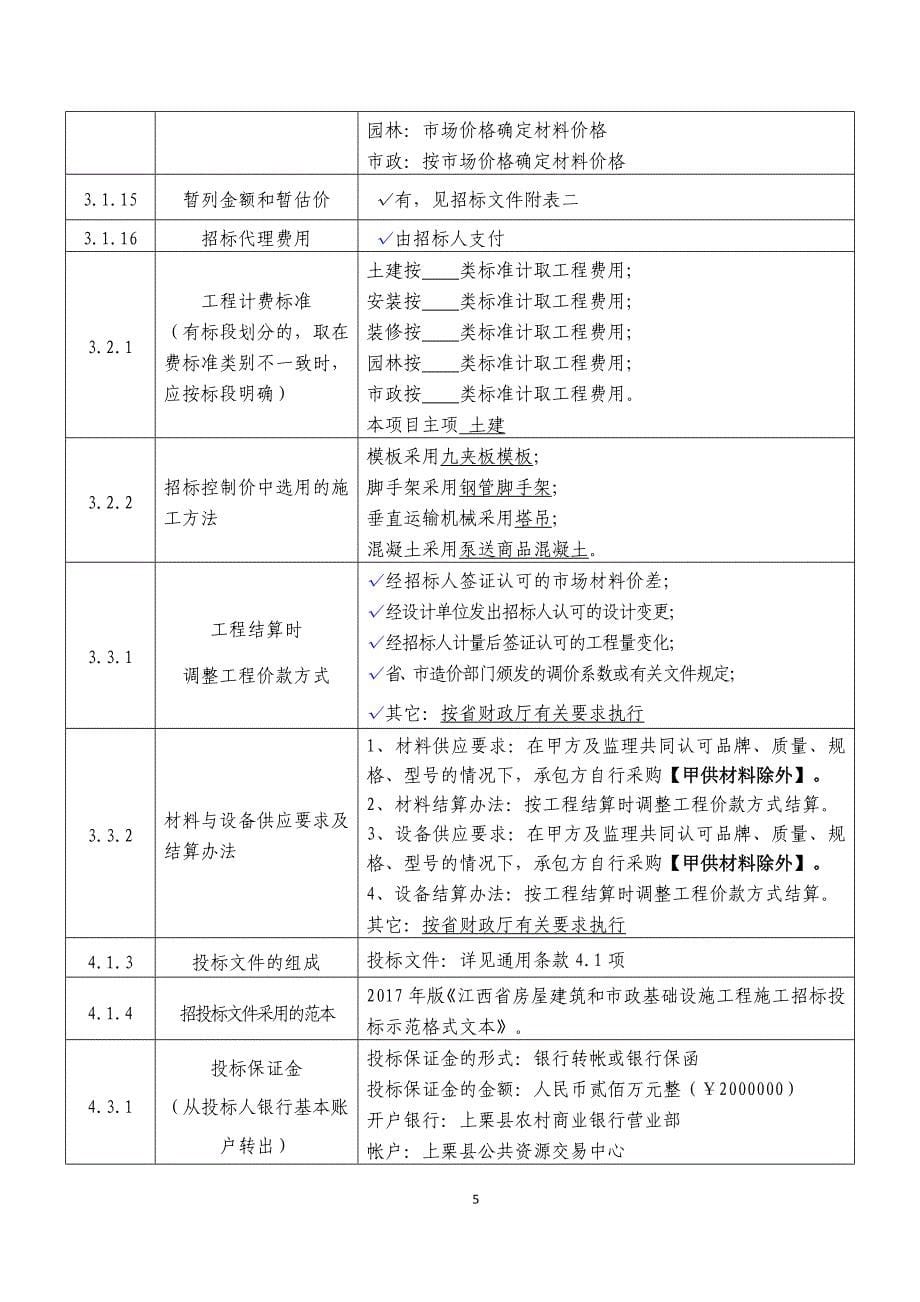 教育资料（2021-2022年收藏的）招标文件专用要约条款_第5页