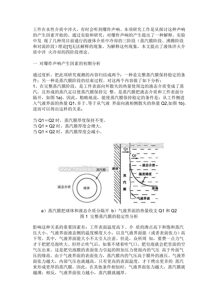 液态介质中淬火冷却的四阶段理论_第1页