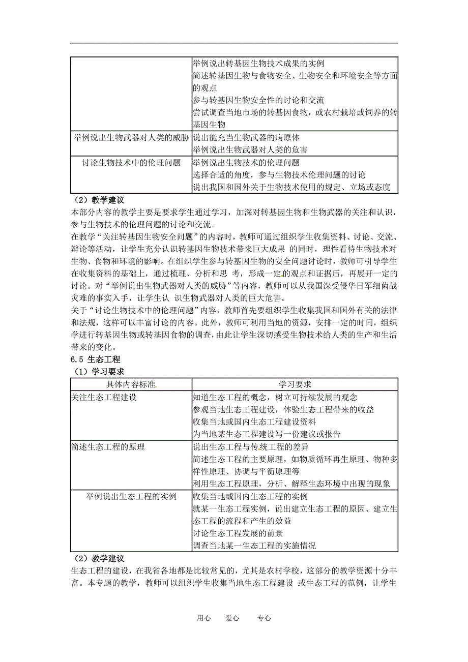 高中生物现代生物科技专题教案浙科版选修3_第4页