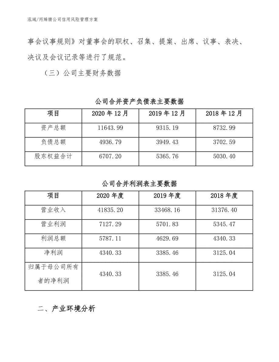 丙烯腈公司信用风险管理方案_第4页