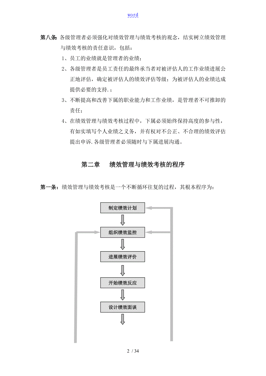 华为公司管理系统研发部门绩效考核规章制度_第2页