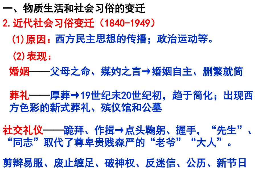 中国近现代社会生活的变迁ppt课件_第3页