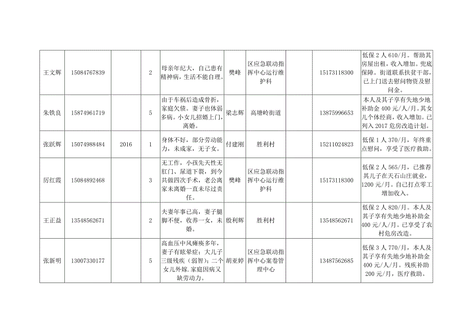 建档立卡贫困户一户一策帮扶情况汇总表_第4页