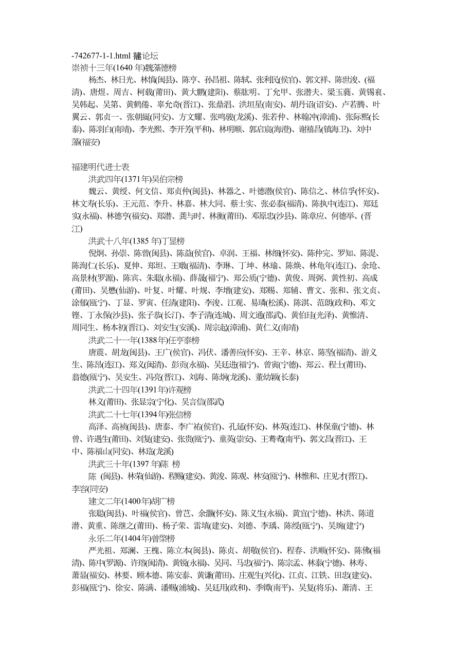 福建明代进士表_第1页