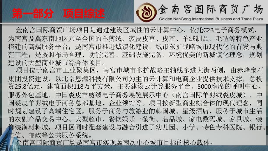 2013年河北金南宫国际商贸广场项目说明_第3页