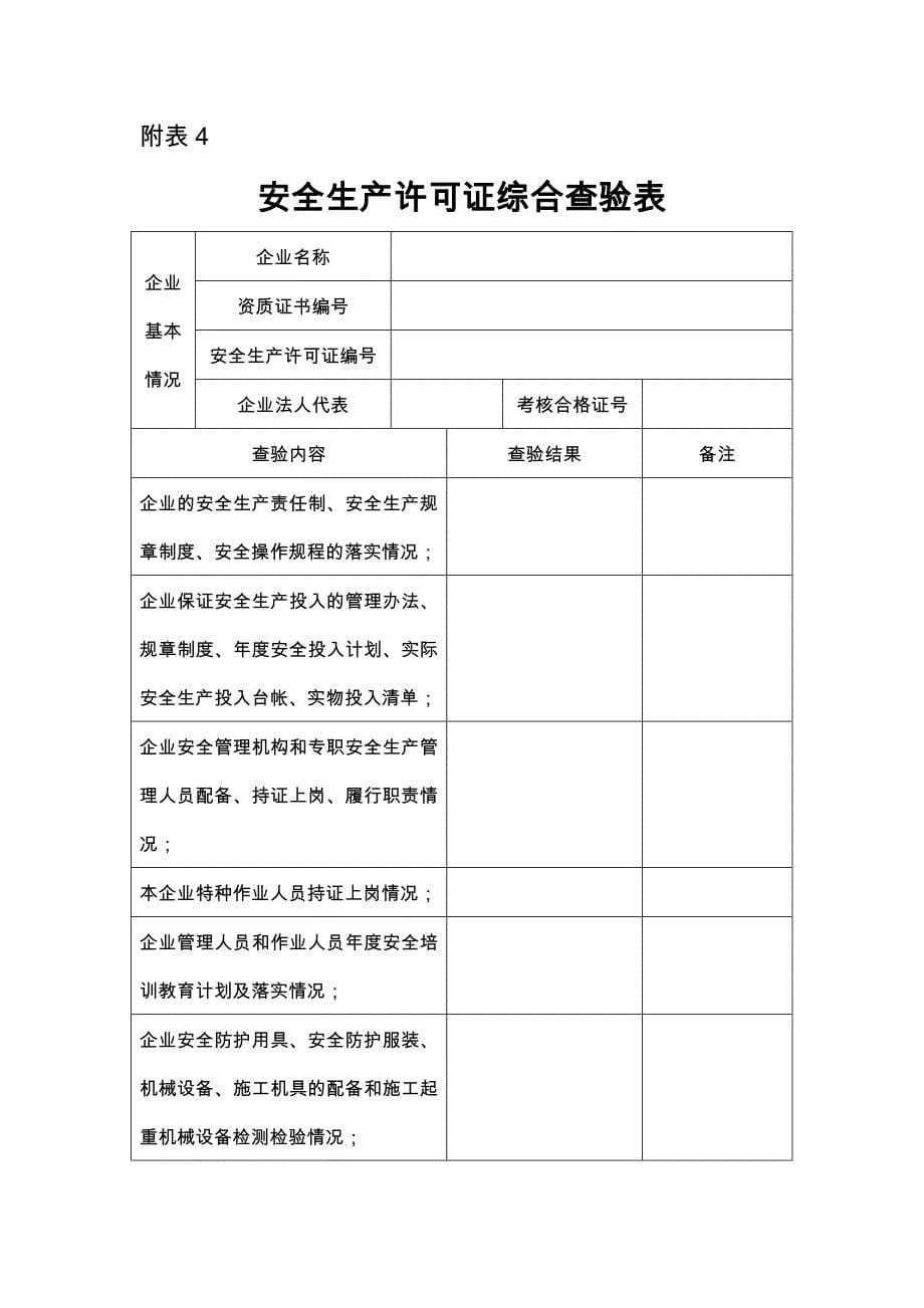 安全生产监督管理标准化表格_第5页