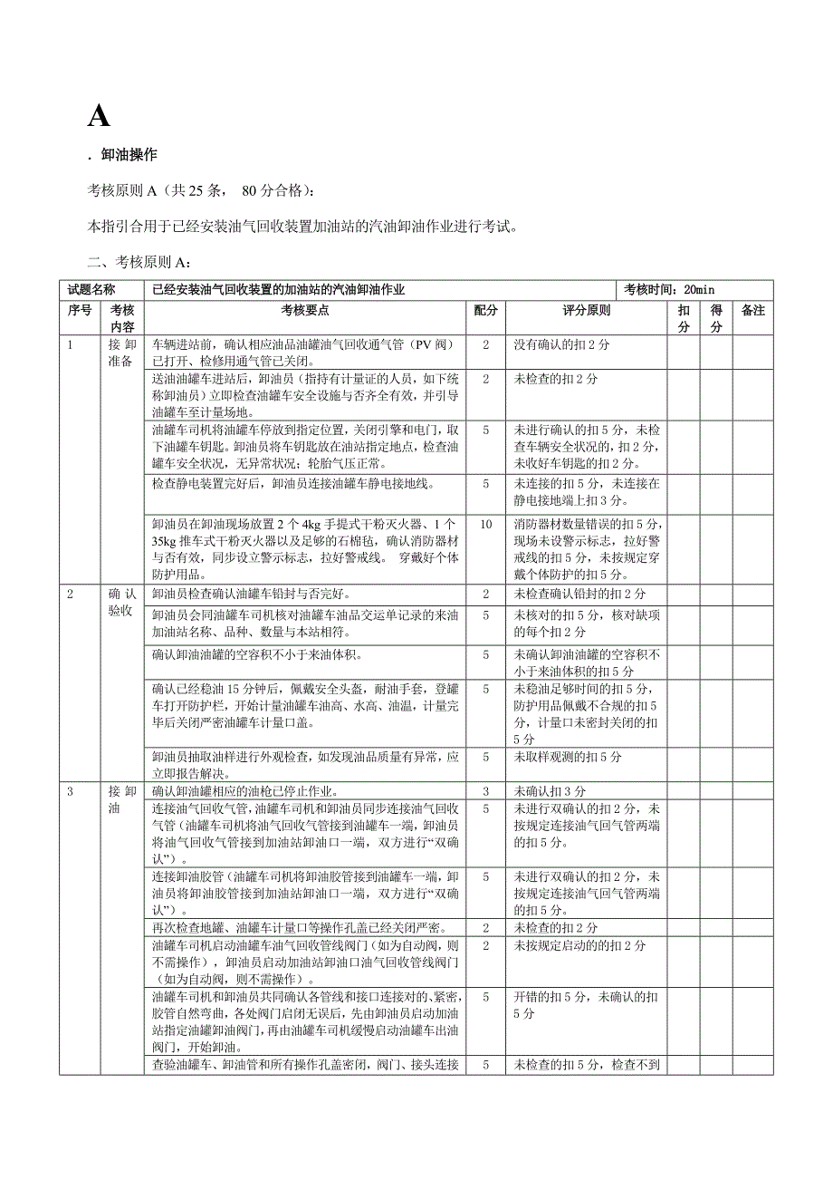 五项技能之实操试题安全设备2.26_第1页