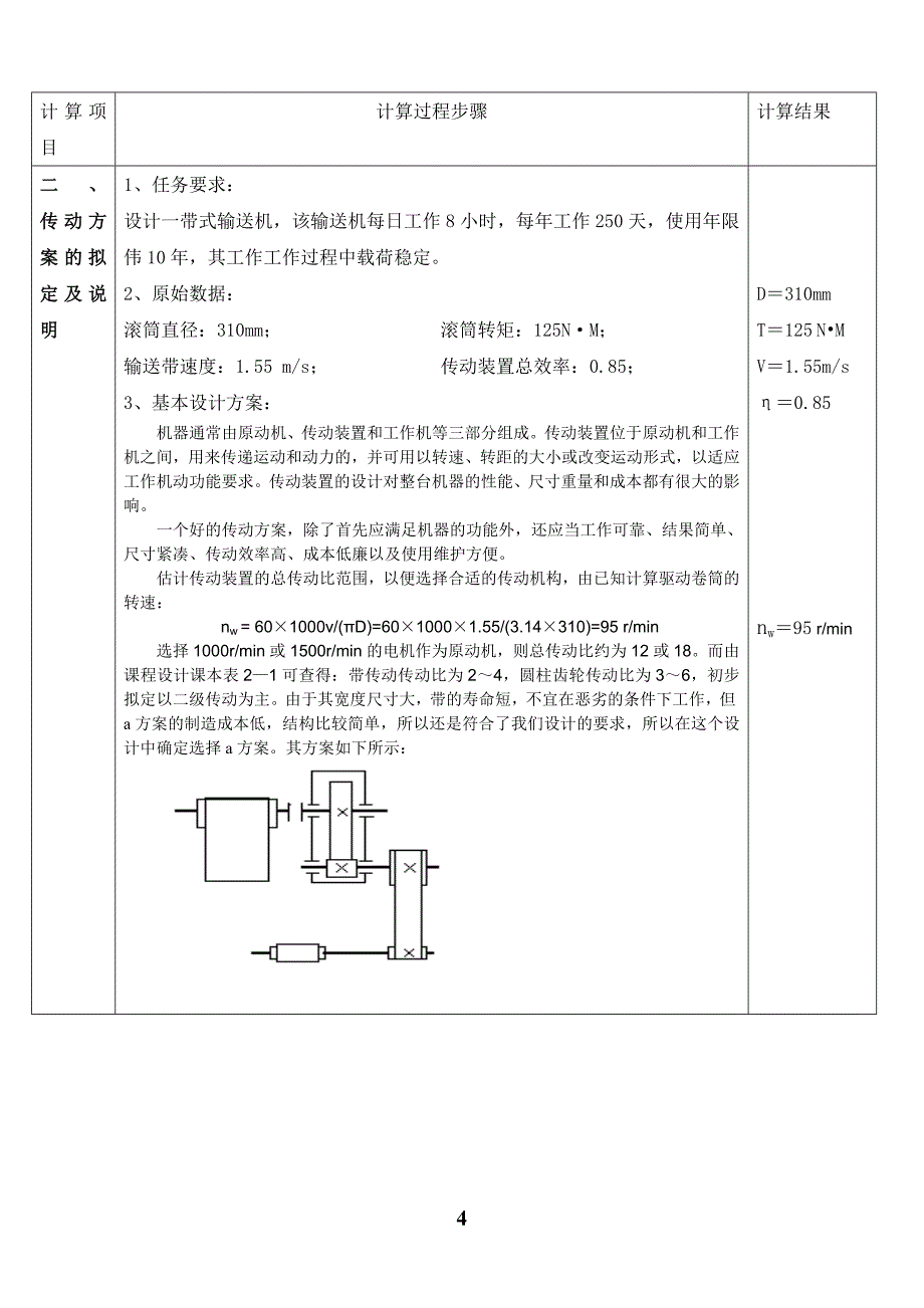 课程设计直齿圆柱齿轮减速器的设计_第4页