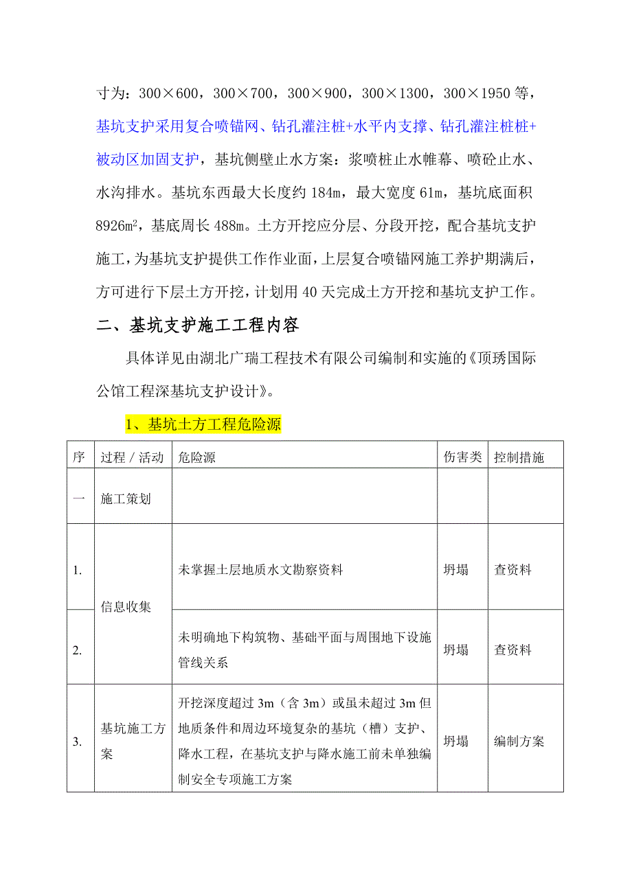 顶琇国际公馆土方开挖安全施工专项方案_第4页