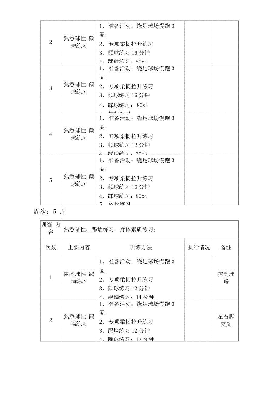 足球训练计划周_第5页