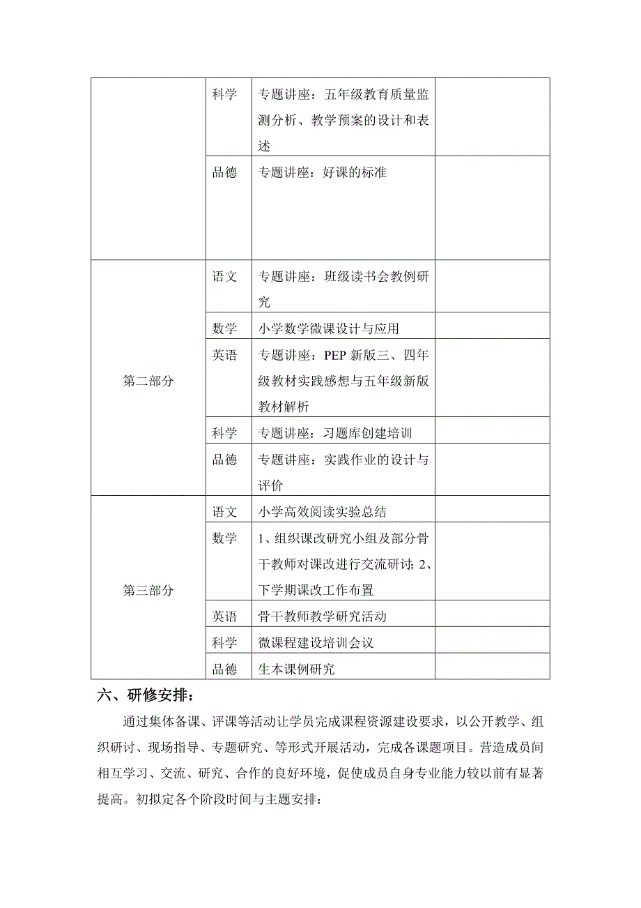 汊河中心小学信息提高工程安排.doc_第2页