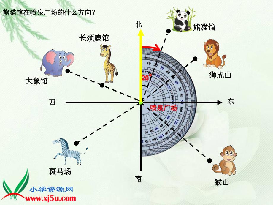 北师大版数学五年级下册《确定位置(一)》精品_第4页