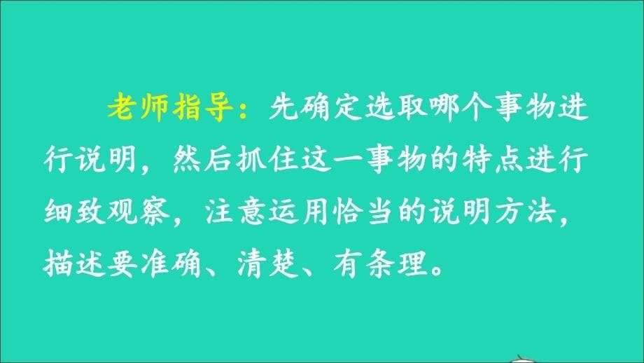 最新五年级语文上册第五单元交流平台初试身手习作例文课件1_第5页