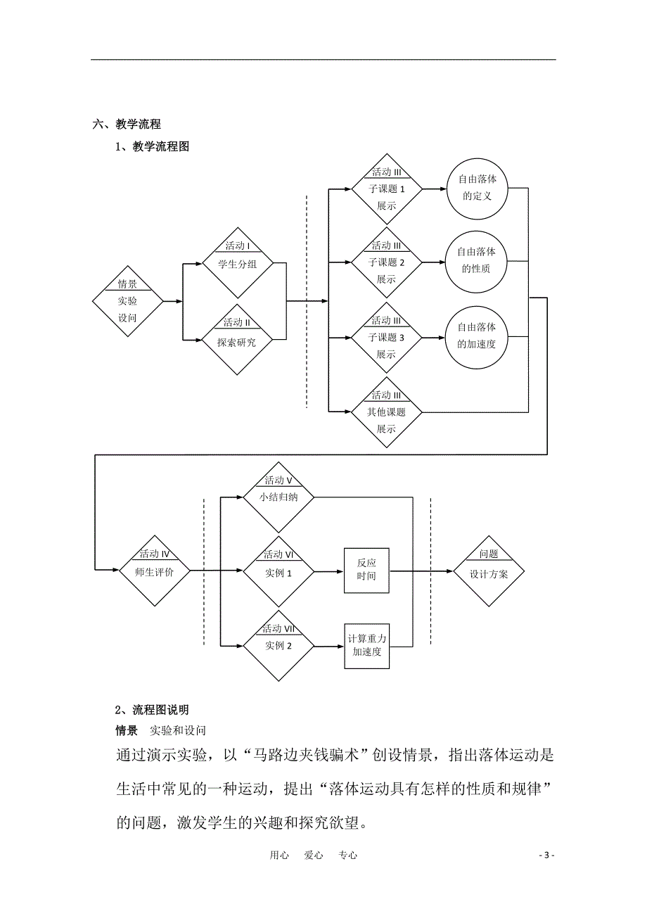 上海地区高三物理第一章第7课时自由落体运动优秀教案_第3页