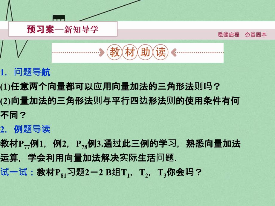 优化方案2022高中数学第二章平面向量2.1向量的加法课件新人教A版必修4_第2页