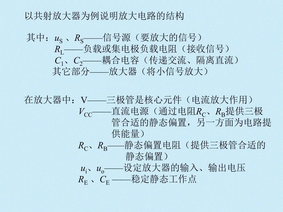 《极管放大器》PPT课件_第5页