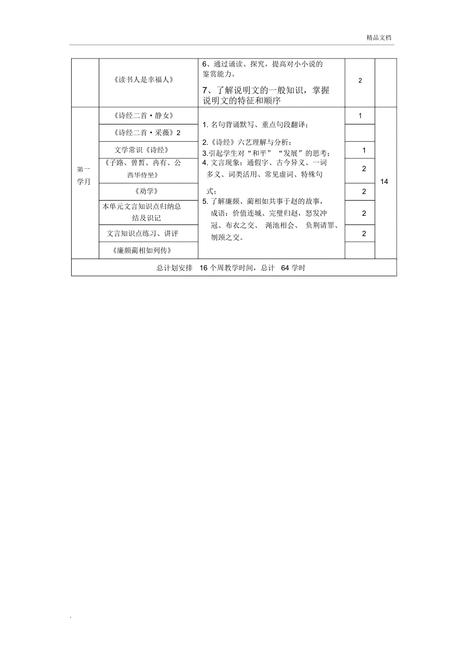 教学进度安排_第2页