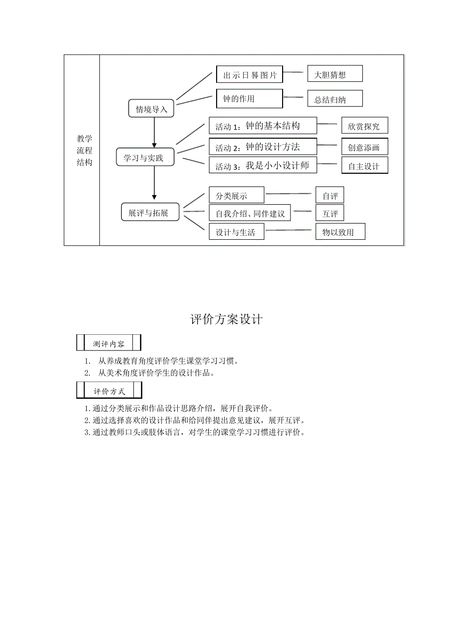 《漂亮的钟》教学设计与反思213828_第2页