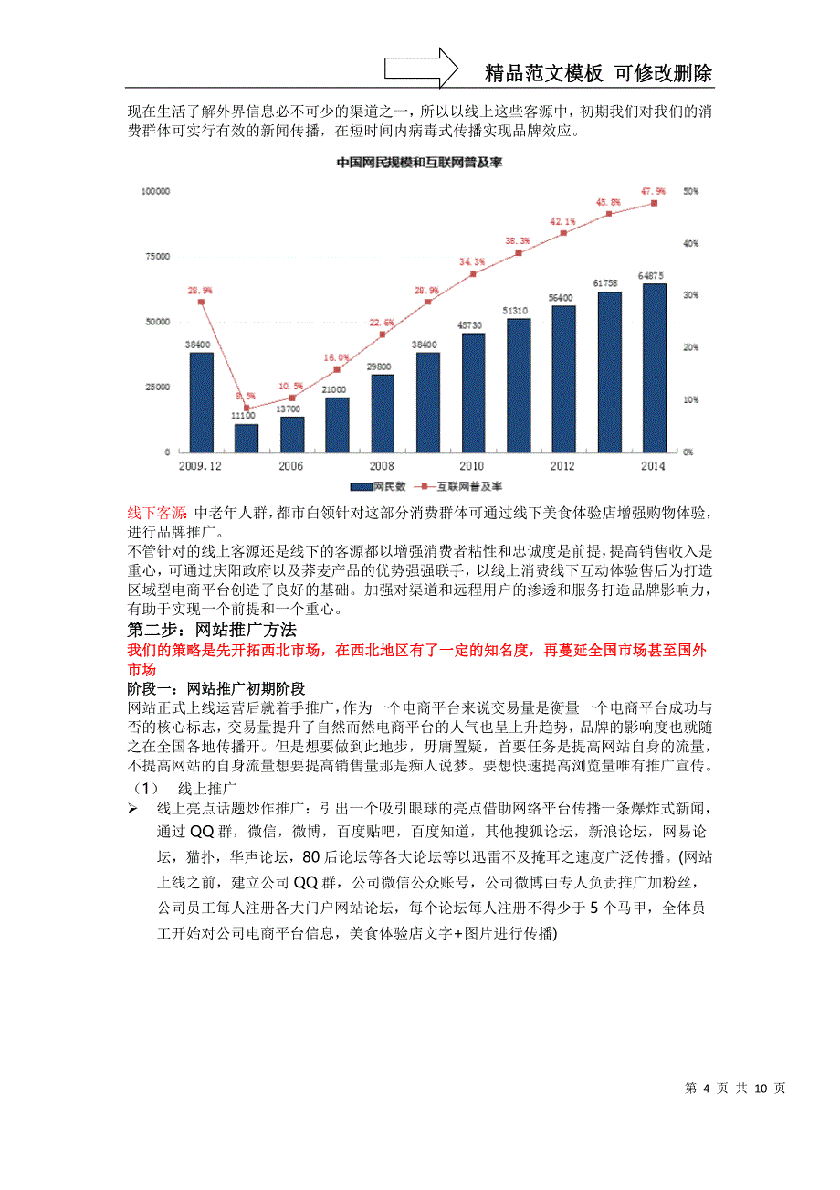 华荞网络推广方案_第4页