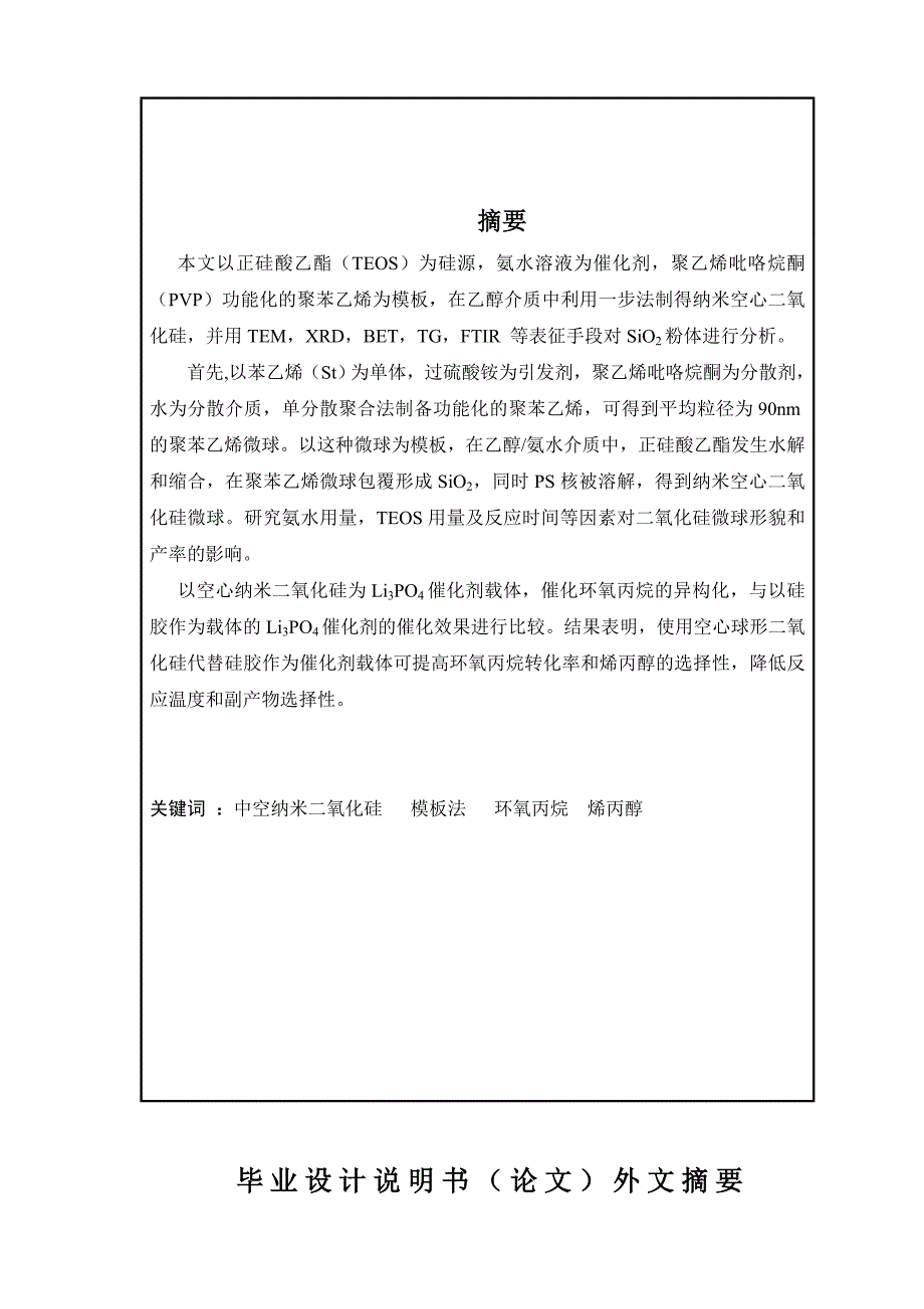 2016纳米空心二氧化硅的合成及在蛋壳形催化剂制备的应用.doc_第2页