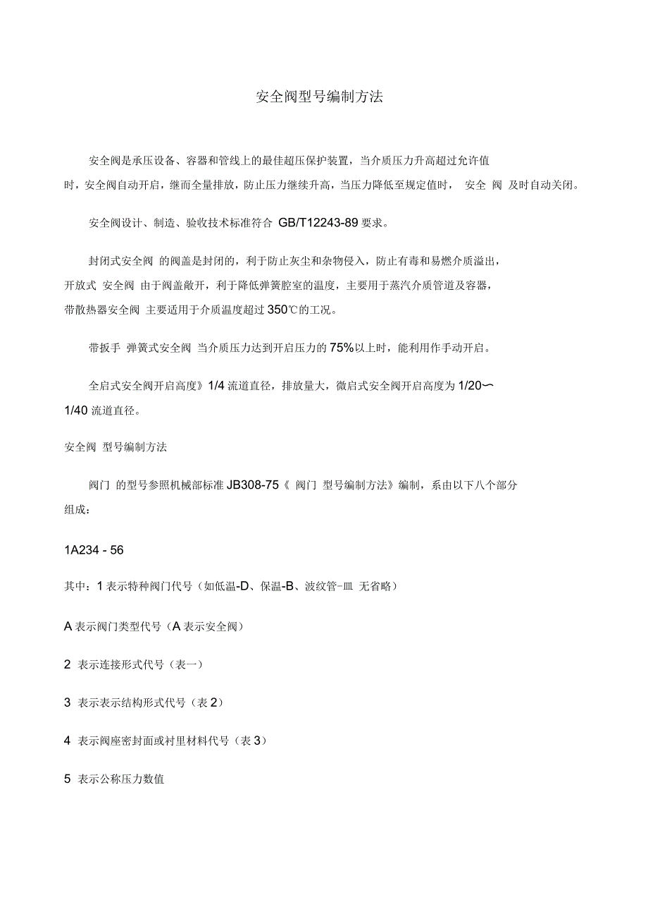 安全阀型编制方法_第1页