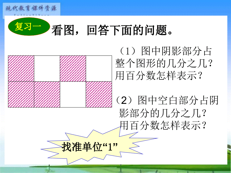 用百分数解决问题(一)教学课件_第1页