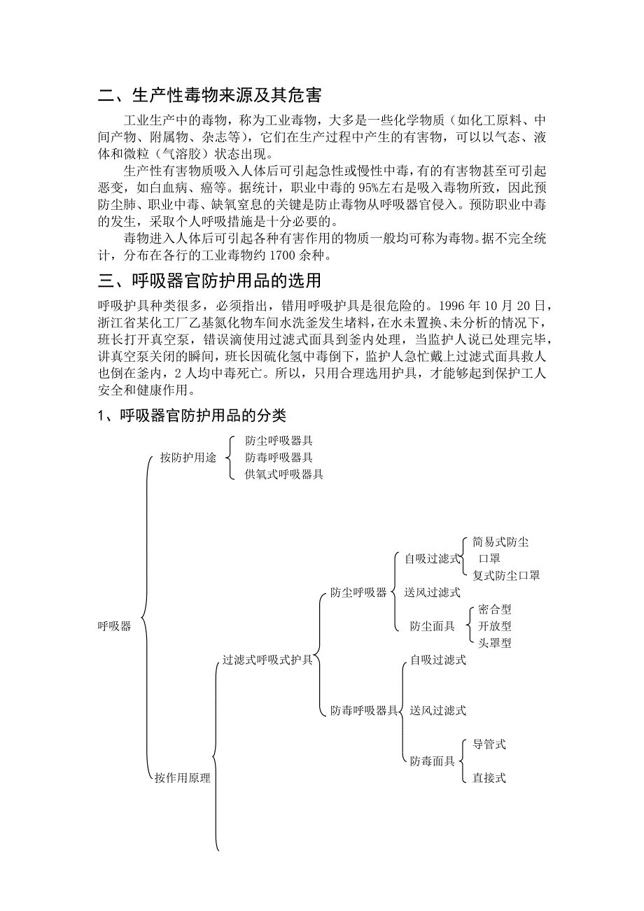 呼吸器官防护用品.docx_第3页