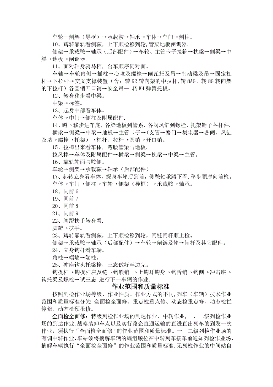 地方铁路列检岗位作业标准_第4页