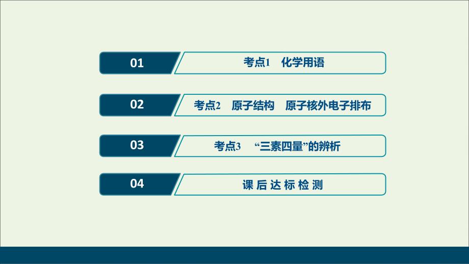 浙江选考版高考化学二轮复习专题课件：四第3讲常用化学用语课件_第2页