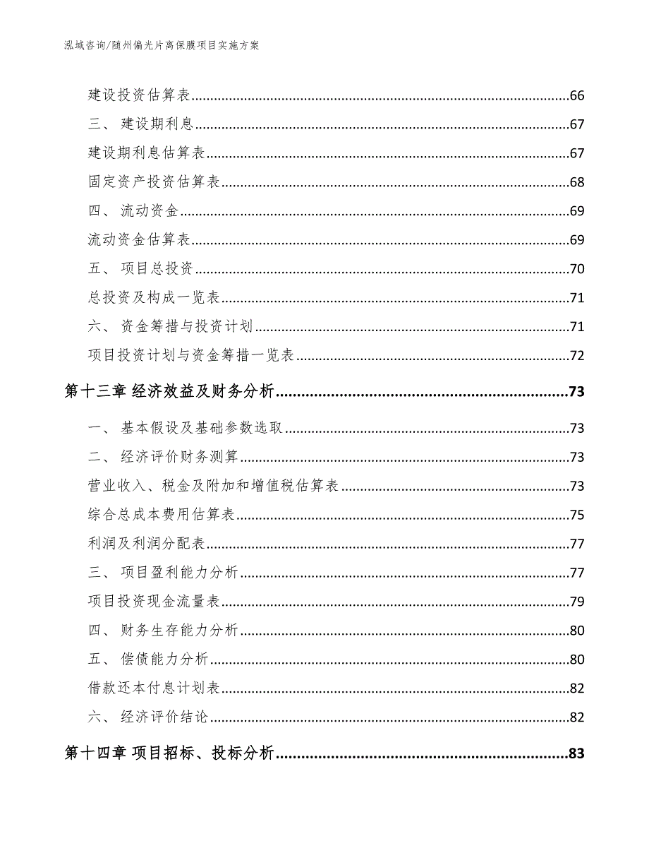 随州偏光片离保膜项目实施方案_第4页