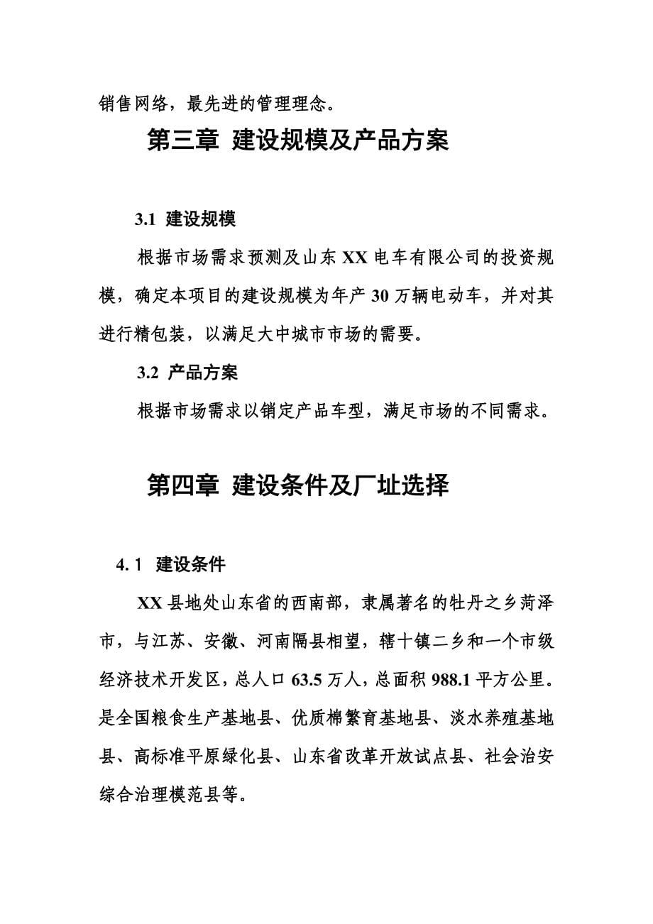 山东某电车项目可行性研究报告_第5页