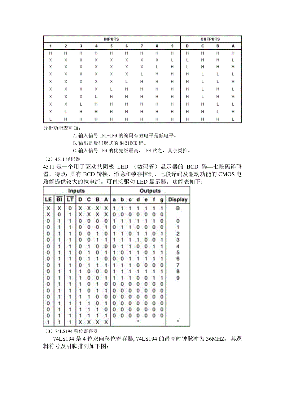 《电子设计基础》课程设计数字显示电路_第3页