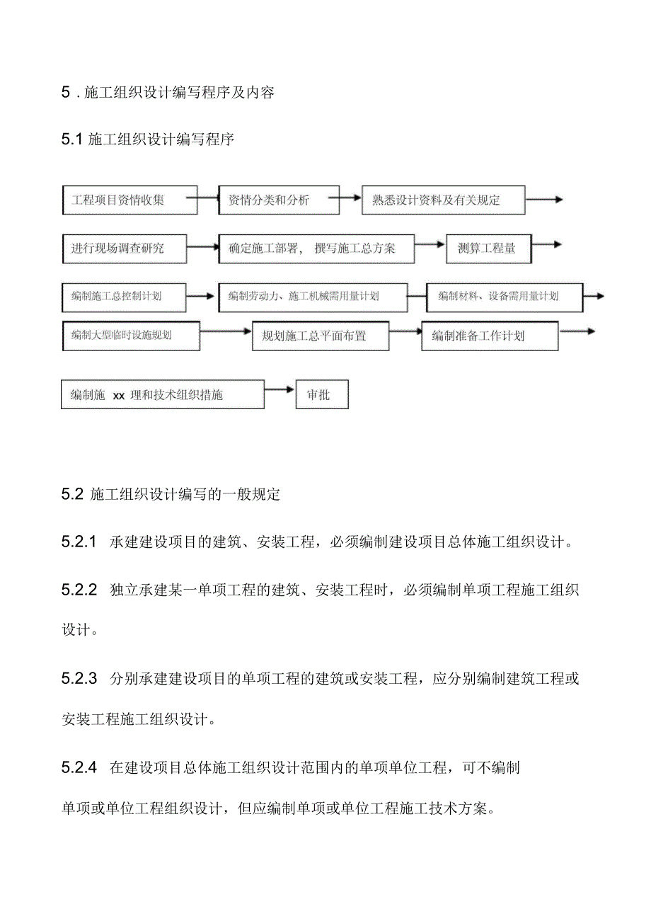 施工组织设计编制的基本规定_第3页