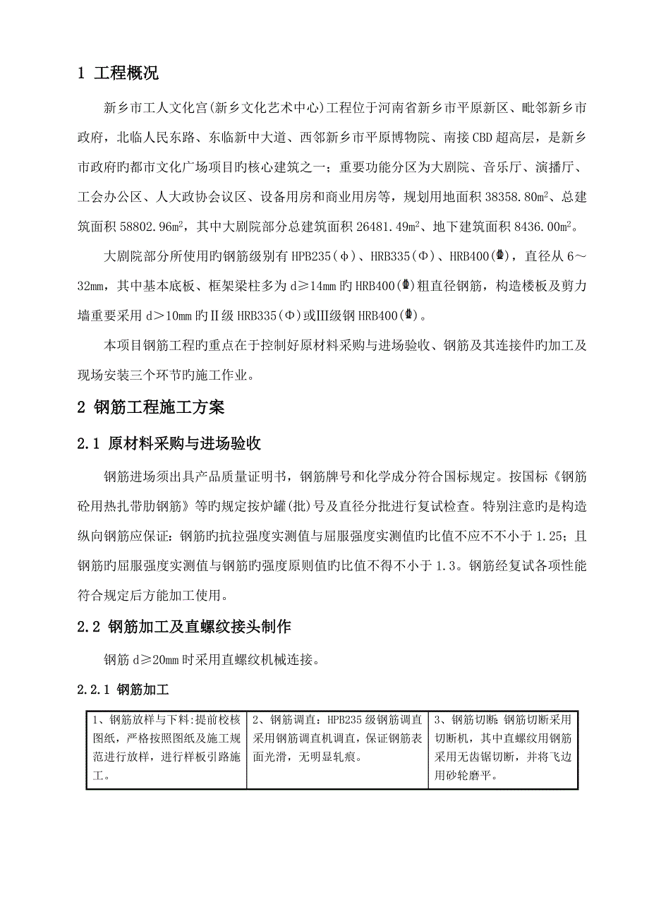 钢筋关键工程综合施工专题方案大剧院_第3页