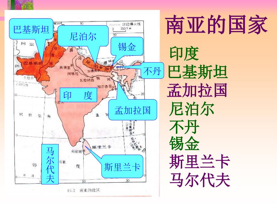 湘教版初中地理七年级下册课件：南亚_第4页