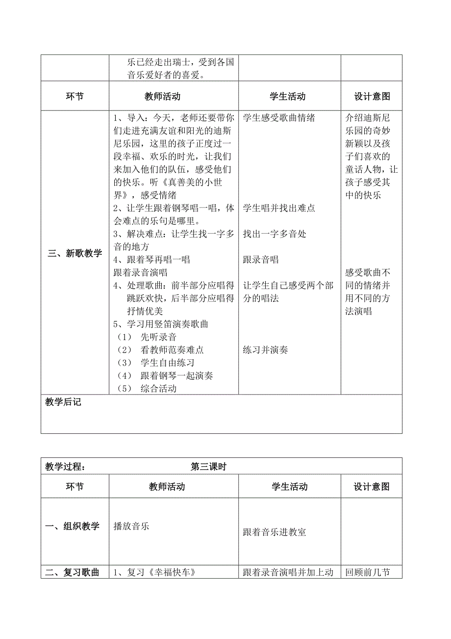 小学音乐教案1_第3页