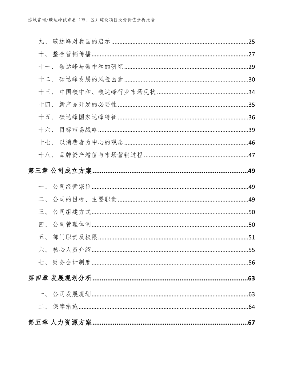 碳达峰试点县（市、区）建设项目投资价值分析报告【参考范文】_第2页