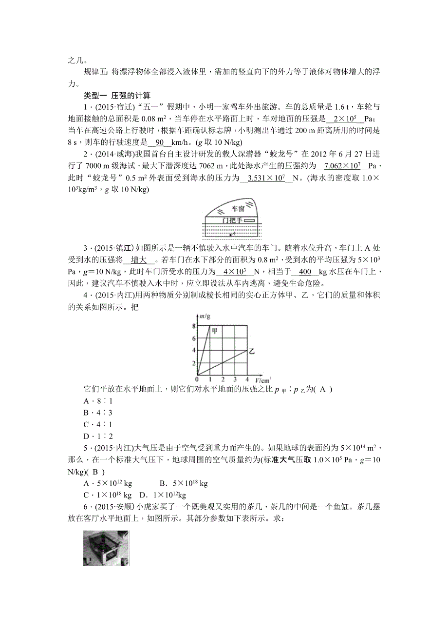 微专题三压强.doc_第2页