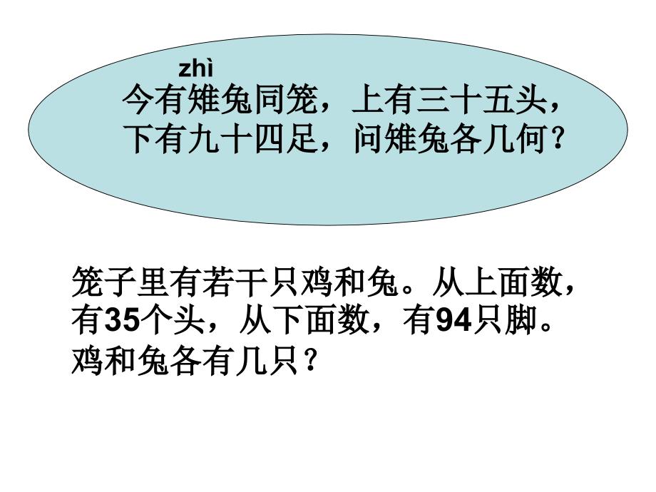 小学数学课件鸡兔同笼_第4页