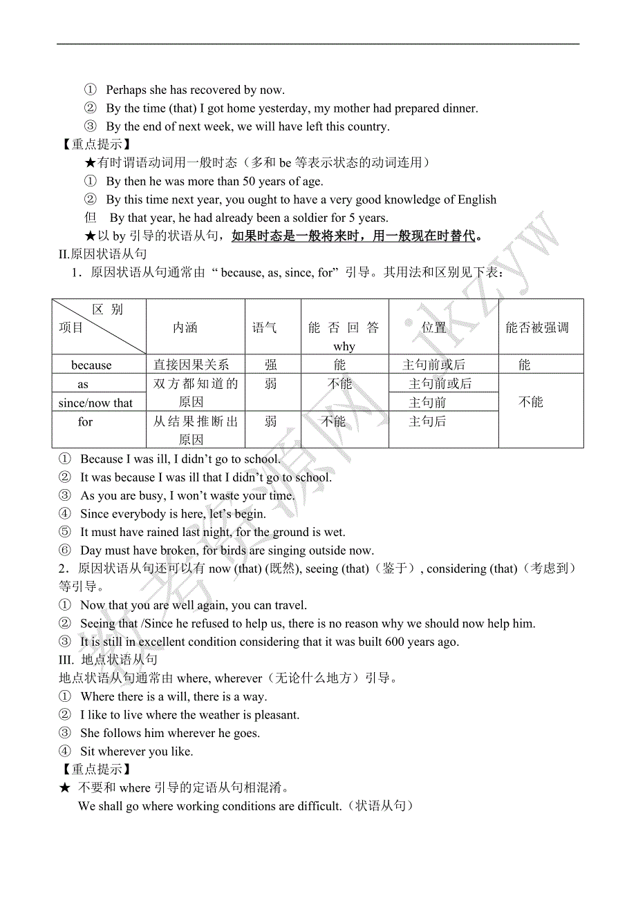 高中英语状语从句专题训练题.doc_第4页